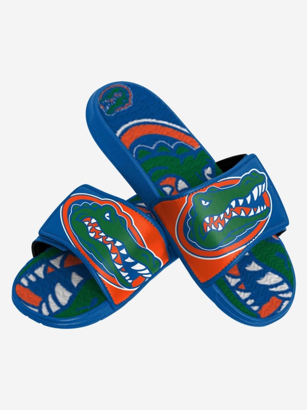 NWT Foco Florida Gators Colorblock Big Logo Gel Slide Size M/9-10 Men's